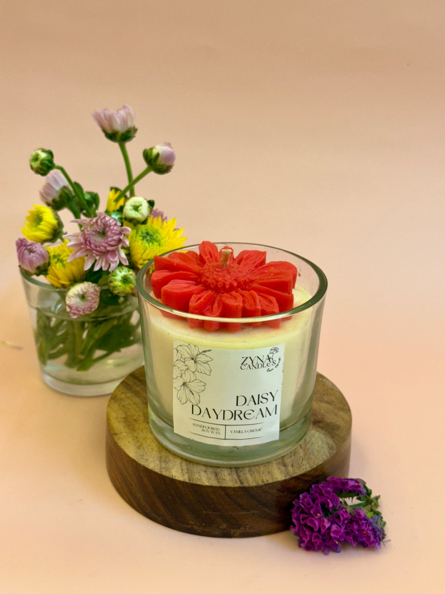 Daisy Jar Candle