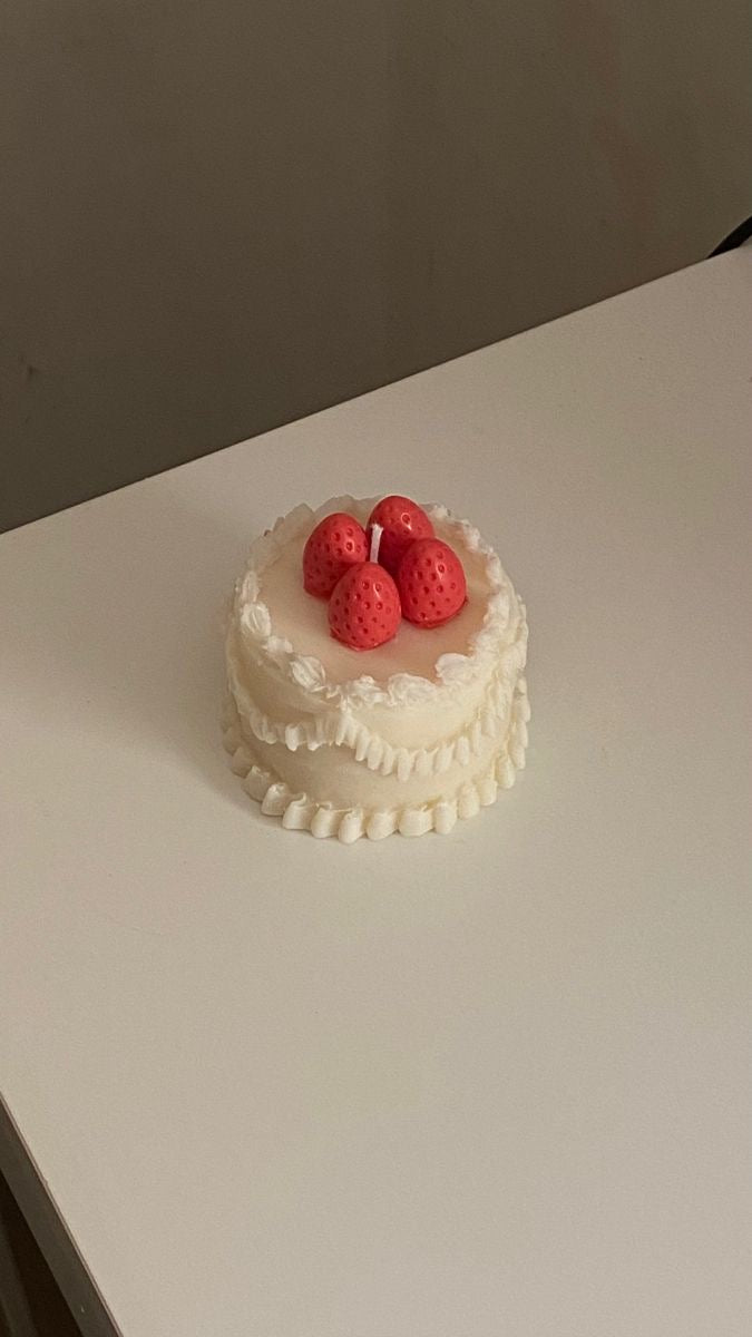 Round Cake Candle