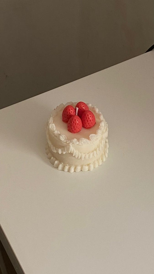 Round Cake Candle